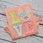 Itch 2 Stitch Bunny Love Applique Digital Embroidery Machine Designs by JuJu