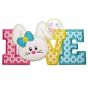 Bunny Love Applique 2 | Machine Embroidery Designs by JuJu