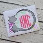 Cat Frame Sketch Embroidery | Machine Embroidery Designs by JuJu