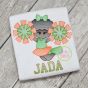 Cheerleader Jumping 2 Sketch | Machine Embroidery Designs by JuJu