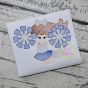 Cheerleader Jumping Sketch Embroidery | Machine Embroidery Designs by JuJu