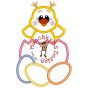 Chick Girl Eggs Applique | Machine Embroidery Designs by JuJu