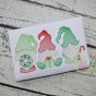 Christmas Gnome Trio Sketch Embroidery | Machine Embroidery Designs by JuJu
