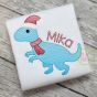 Christmas T-Rex Sketch | Machine Embroidery Designs by JuJu
