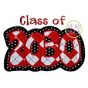 Class of 2030 Double Applique | Machine Embroidery Designs by JuJu