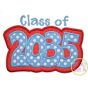 Class of 2035 Double Applique | Machine Embroidery Designs by JuJu
