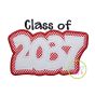 Class of 2037 Double Applique | Machine Embroidery Designs by JuJu