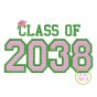 Class of 2038 Applique Design Set | Machine Embroidery Designs by JuJu