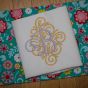 Adorn Ornamental Monogram Alphabet Embroidery Designs by JuJu