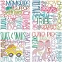 Family Subway Art 4 | Machine Embroidery Designs by JuJu