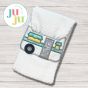 ITH Camping Trailer Wrap Around Towel Topper | Machine Embroidery Designs by JuJu