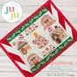 ITH Gingerbread Placemat | Machine Embroidery Designs by JuJu