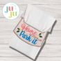 ITH Home Is Where We Park It Wrap Around Towel Topper | Machine Embroidery Designs by JuJu