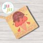 ITH Ice Cream Cone Pot Holder | Machine Embroidery Designs by JuJu