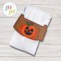 ITH Jack O Lantern Wrap Around Towel Topper | Machine Embroidery Designs by JuJu