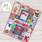 ITH Merry And Bright Wall Hanging | Machine Embroidery Designs by JuJu