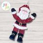 ITH Santa Wall Hanging | Machine Embroidery Designs by JuJu