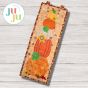 ITH Stacked Pumpkins Wall Hanging | Machine Embroidery Designs by JuJu