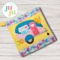 ITH Trailer With Flowers Pot Holder | Machine Embroidery Designs by JuJu