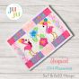 In The Hoop Tropical Placemat | Machine Embroidery Designs by JuJu