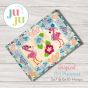 In The Hoop Tropical Placemat | Machine Embroidery Designs by JuJu