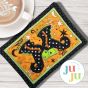 ITH Witch Boots Mug Rug | Machine Embroidery Designs by JuJu