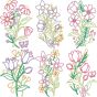 Spring Blossoms | Machine Embroidery Designs by JuJu