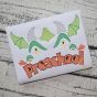 Dragon Face Preschool Sketch Embroidery | Machine Embroidery Designs by JuJu
