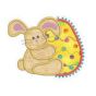 Easter Giggles Applique Machine Embroidery Designs by JuJu 