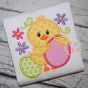 Easter Chick Eggs Applique | Machine Embroidery Designs by JuJu