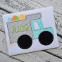 Easter Truck Applique | Machine Embroidery Designs by JuJu