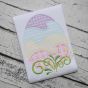 Itch 2 Stitch Easter Egg Motif Digital Embroidery Machine Designs by JuJu