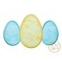 Egg Trio Applique | Machine Embroidery Designs by JuJu