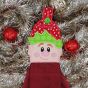 ITH Boy and Girl Elf Towel Hangers | Machine Embroidery Designs by JuJu