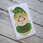 Elf Boy Ornament Peeker Applique | Machine Embroidery Designs by JuJu
