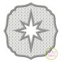 Embossed Star Embroidery | Machine Embroidery Designs by JuJu