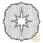 Embossed Star Embroidery | Machine Embroidery Designs by JuJu