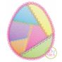 Fancy Patchwork Egg Sketch Embroidery | Machine Embroidery Designs by JuJu