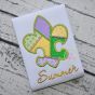 Fancy Patchwork Fleur De Lis Applique | Machine Embroidery Designs by JuJu