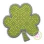 Fancy Shamrock Applique | Machine Embroidery Designs by JuJu