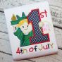 First 4th of July Liberty Applique | Machine Embroidery Designs by JuJu