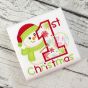 First Christmas Snowman Applique | Machine Embroidery Designs by JuJu