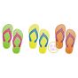 Flip Flops Trio Sketch | Machine Embroidery Designs by JuJu