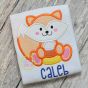 Fox Candy Corn Boy Applique | Machine Embroidery Designs by JuJu