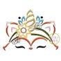 Fox Unicorn Horn Embroidery | Machine Embroidery Designs by JuJu