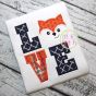 Fox LOVE Applique | Machine Embroidery Designs by JuJu