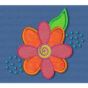 Fun N' Funky Flowers Machine Embroidery Designs by JuJu
