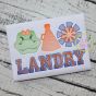 Gator Cheer Trio Sketch Embroidery | Machine Embroidery Designs by JuJu