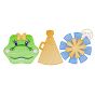Gator Cheer Trio Sketch Embroidery | Machine Embroidery Designs by JuJu