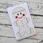 Gingerbread Boy Motif Embroidery | Machine Embroidery Designs by JuJu